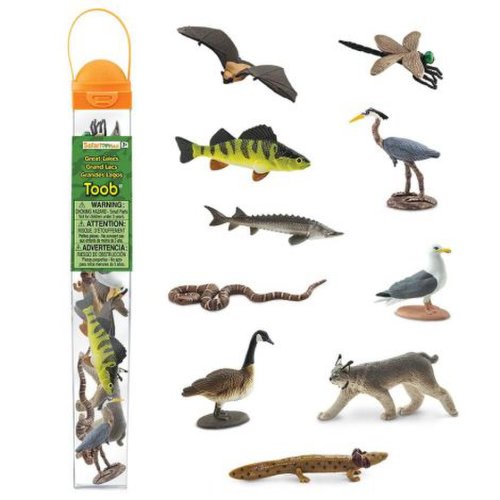 Safari Ltd. - Tub cu figurine din zona marilor lacuri