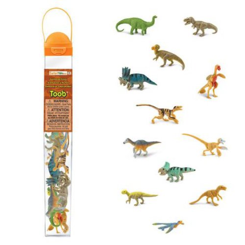 Safari Ltd. - Tub cu figurine dinozauri cu pene