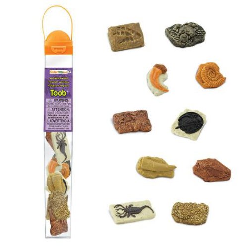 Safari Ltd. - Tub cu figurine fosile antice
