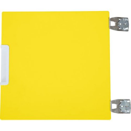 Moje Bambino - Usa mica de culoare galben cu mecanism de inchidere silentioasa pentru dulapuri quadro