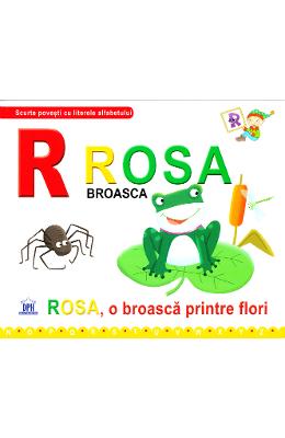  de la Rosa, Broasca - Rosa, o broasca printre flori (cartonat)
