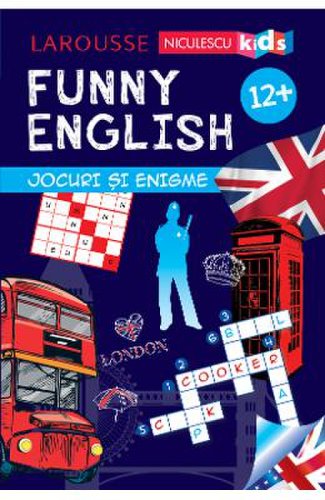 Funny English 12 ani+ Jocuri si enigme (Larousse) - Sandra Lebrun