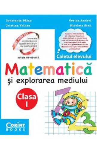 Constanta Balan, Corina Andrei, Nicoleta Stan, Cri - Matematica si explorarea mediului - clasa 1 - caiet - constanta balan