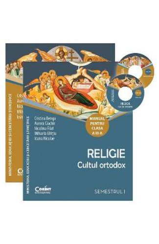 Religie cls 3 sem 1+2 + CD (2 vol.) - Cultul Ortodox - Cristina Benga, Aurora Ciachir