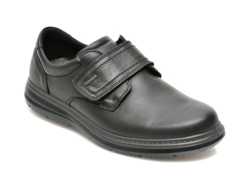 Pantofi IMAC negri, 801519, din piele naturala