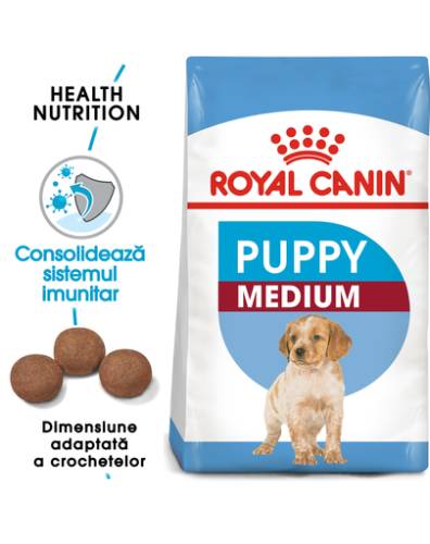 Royal Canin Medium Puppy Hrană Uscată Câine 15 + 3 kg