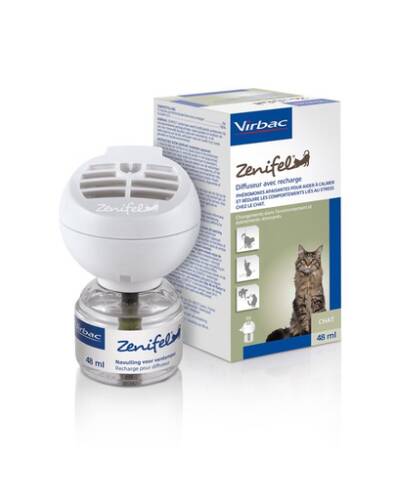 Virbac zenifel soluție pentru probleme comportamentale pisici - difuzor + rezervă