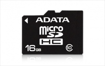 Card memorie micro SDHC 16GB clasa 10, ADATA AUSDH16GUICL10-R