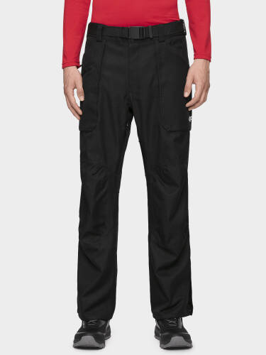 4f Sportswear - Pantaloni de schi pentru bărbați spmn070 - negru intens