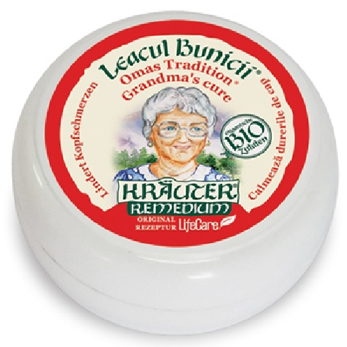 Balsam impotriva durerilor de cap,Leacul Bunicii, Krauter, 15 ml
