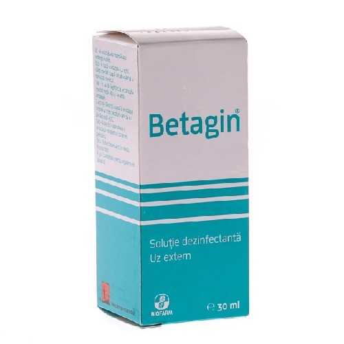 Betagin Solutie Dezinfectanta 30ml Biofarm