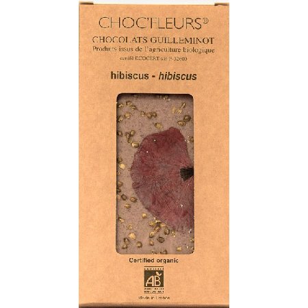 Ciocolata cu Hibiscus Delicii Colibri 100gr ChocFleur