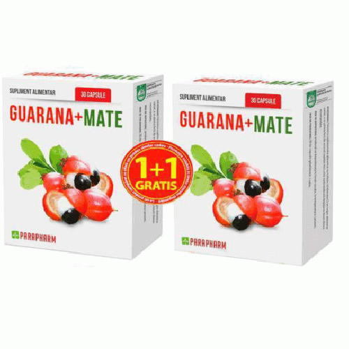 Guarana Mate 30cps 1+1 GRATIS Parapharm