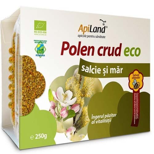 Polen Crud Salcie si Mar 250gr, Ecologic, Apiland