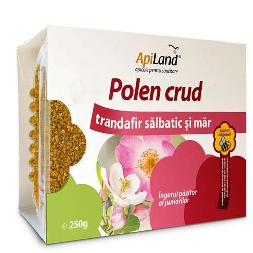 Polen Crud Trandafir salbatic si Mar 250g Apiland