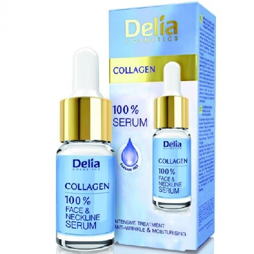 Ser Collagen De Fata Si Decolteu, 10ml, Delia Cosmetics