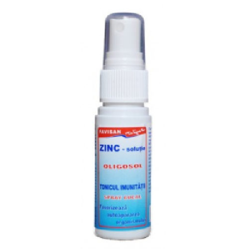 Zinc Solutie Spray Bucal 30ml Favisan