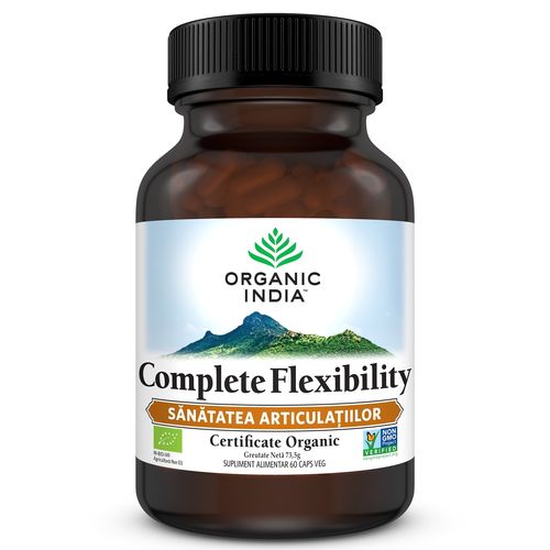 Complete Flexibility Sanatatea Articulatiilor 60 cps | Organic India