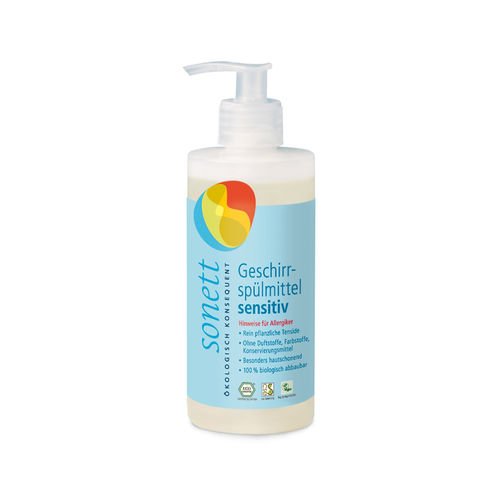 Detergent Ecologic Pentru Spălat Vase Neutru Sensitive, 300ml | Sonett