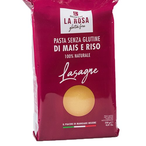 Lasagne 250 g, fara gluten | Pastificio la Rosa