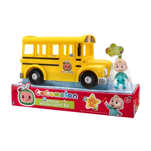 Jazwares Llc - Autobuz scolar cu figurina cocomelon