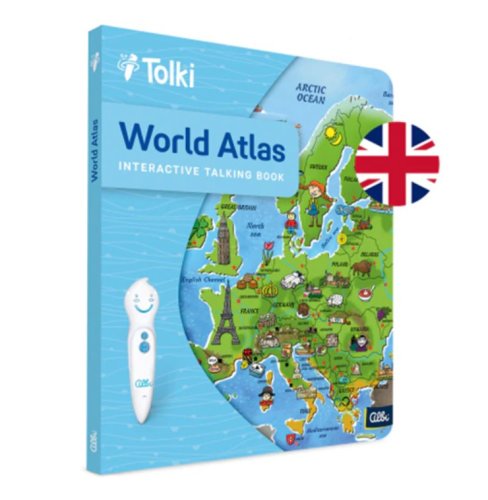 Albi - Carte raspundel istetel atlasul lumii in limba engleza