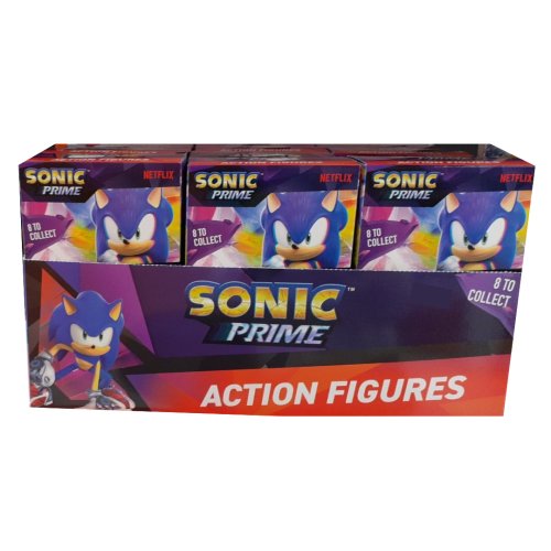 Cutie cu figurina articulata surpriza Sonic Prime