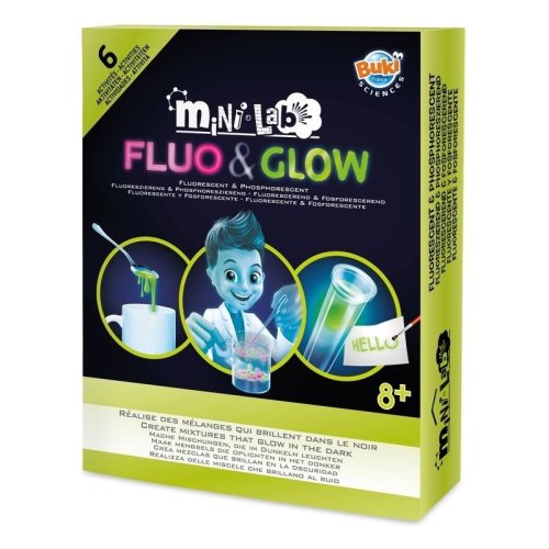 Joc educativ Buki Mini laboratorul Fluo and Glow