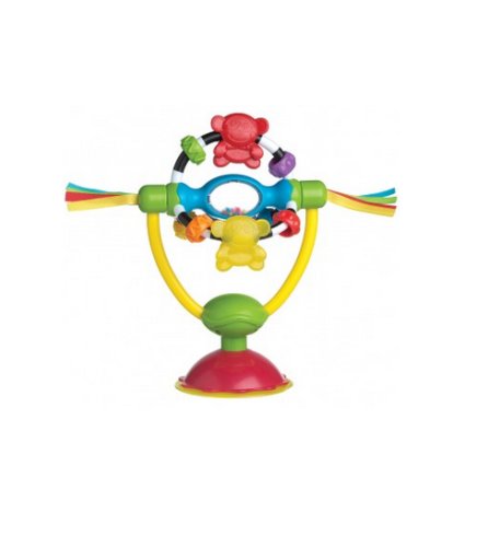 Jucarie pentru bebelusi cu ventuza PlayGro Toy Spinning