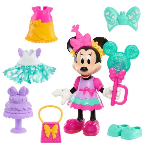 Just Play - Papusa cu accesorii disney minnie mouse sweet party 89992