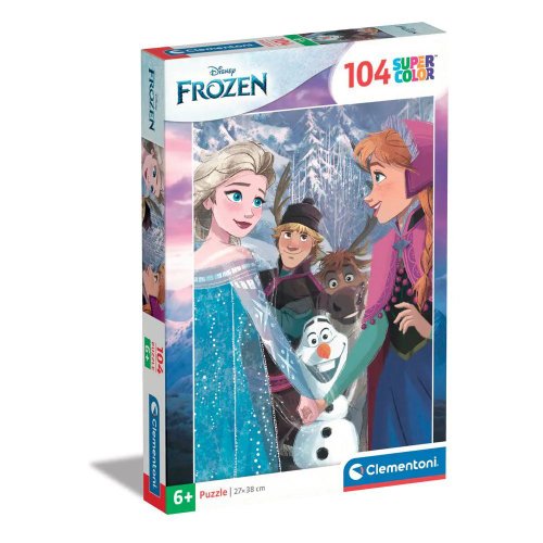 Puzzle 104 piese Clementoni Supercolor Frozen 25742