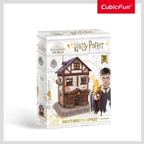 Puzzle 3d Cubic Fun Harry Potter Magazinul de provizii pentru Vajhat 71 piese