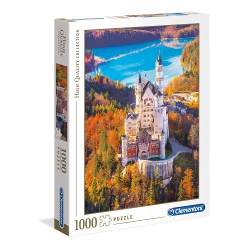 Puzzle Clementoni 1000 piese Castelul Neuschwanstein