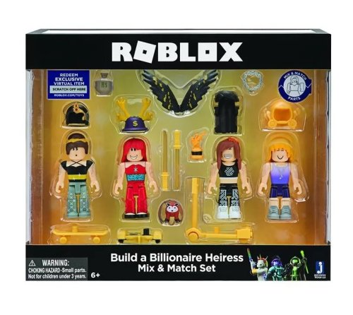 Set de joaca 4 figurine interschimbabile Roblox Celebrity