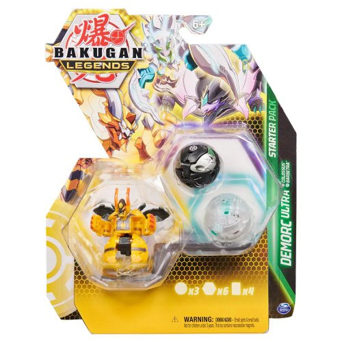 Spin Master - Set de joaca cu 3 figurine bakugan legends