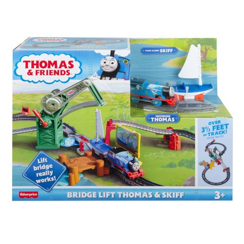 Set de joaca Thomas and Friends Bridge Lift Thomas and Skiff Train