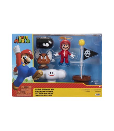 Set diorama Super Mario Cloud cu figurina 6 cm