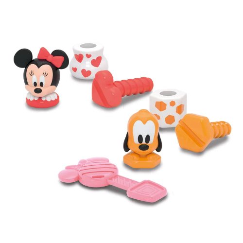 Set figurine construibile Clementoni Disney Baby Minnie si Pluto