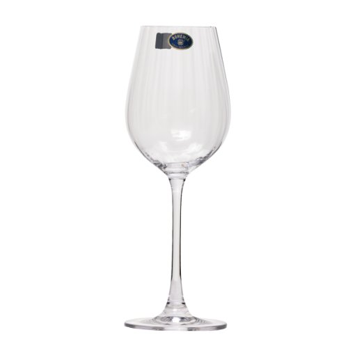 COLUMBA OPTIC Set 6 pahare sticla cristalina vin alb 400 ml