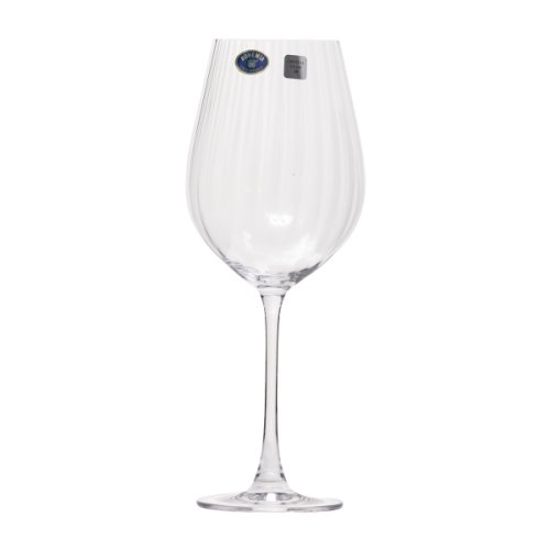 COLUMBA OPTIC Set 6 pahare sticla cristalina vin rosu 650 ml