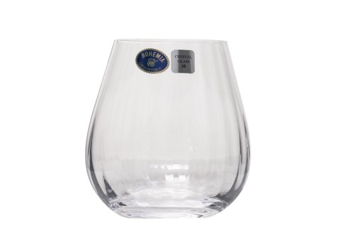 COLUMBA OPTIC Set 6 pahare sticla cristalina whisky 380 ml