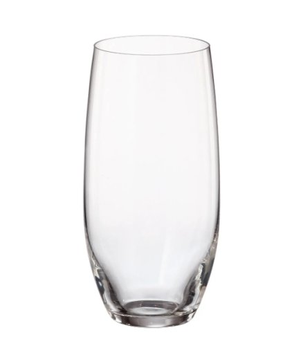 MERGUS Set 6 pahare sticla cristalina Apa/Suc 470 ml