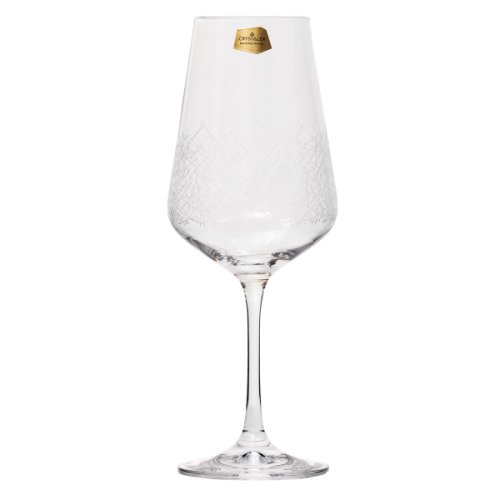 SANDRA FROZEN Set 6 pahare sticla cristalina vin rosu 450 ml