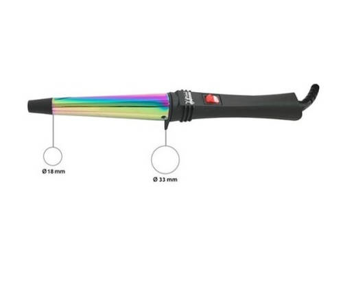 Gamma piu ondulator profesional iron rainbow konic 18-33 mm