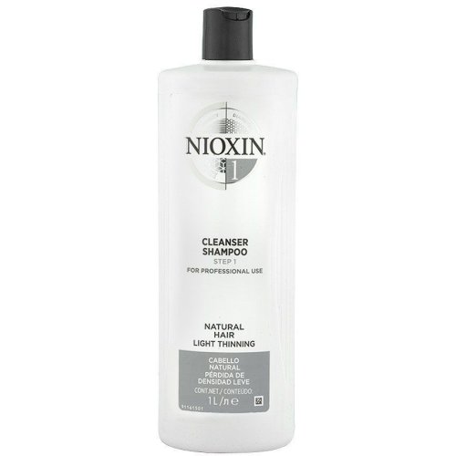 Nioxin 1 Cleanser Sampon anticadere normala pentru par natural 300 ml