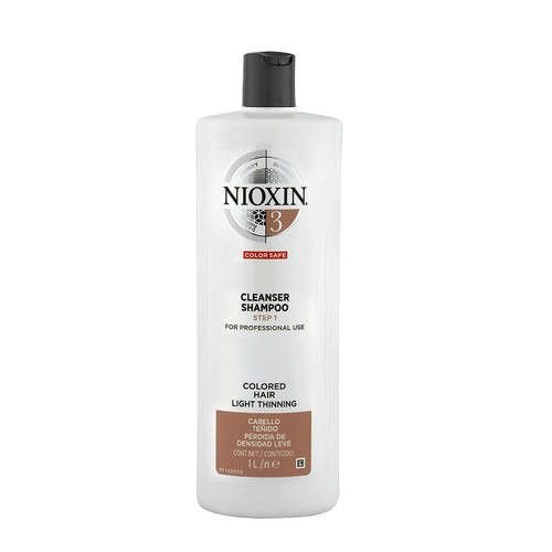 Nioxin 3 Cleanser Sampon anticadere normala pentru par vopsit 300 ml