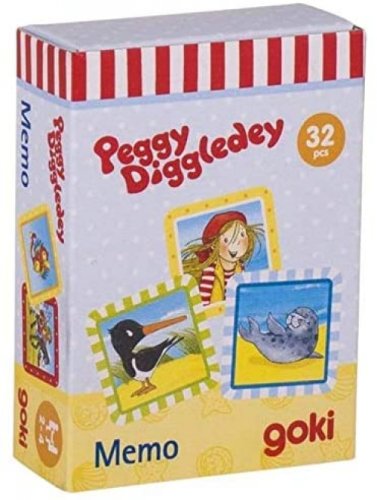 Joc de memorie cu 32 piese - Peggy Digledey