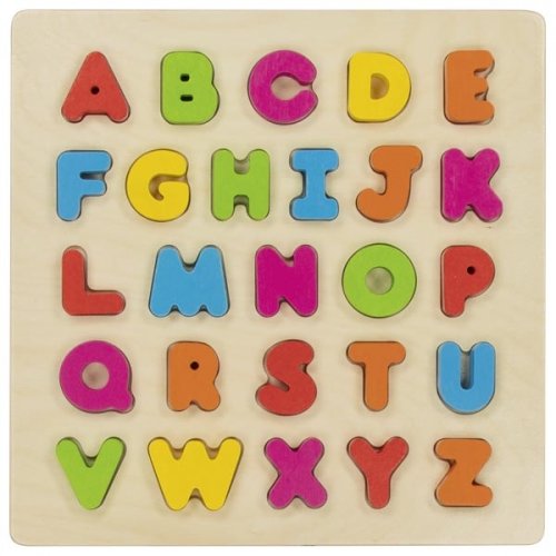 Jucaresti - Puzzle 3d din lemn - alfabet