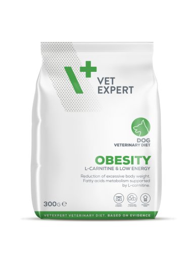 4T Dieta Veterinara OBESITY DOG, VetExpert, 300 g