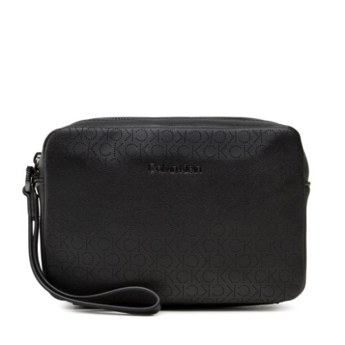 Geantă crossover Calvin Klein - perfed compact case k50k508763 ck black bax